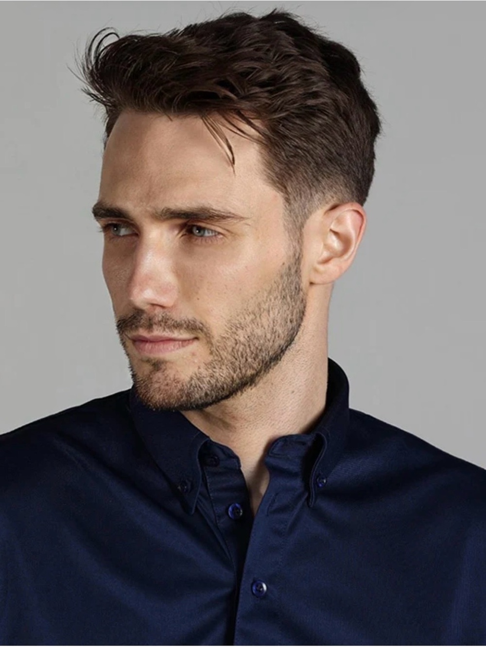 Collars & Co Men’s Button Down Dress Collar Polo Large